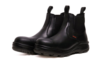 Mod. 980 Bota industrial color negro para hombre de 6”