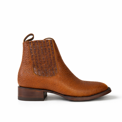 Men's Charro Ankle Boot – Bison Leather | Trasso 1700