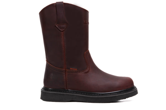 Mod. 607 Bota de Trabajo para Hombre Roper color vino 10”