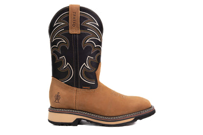 Mod. 680 Bota de Rodeo para Hombre de trabajo de gamuza 10"
