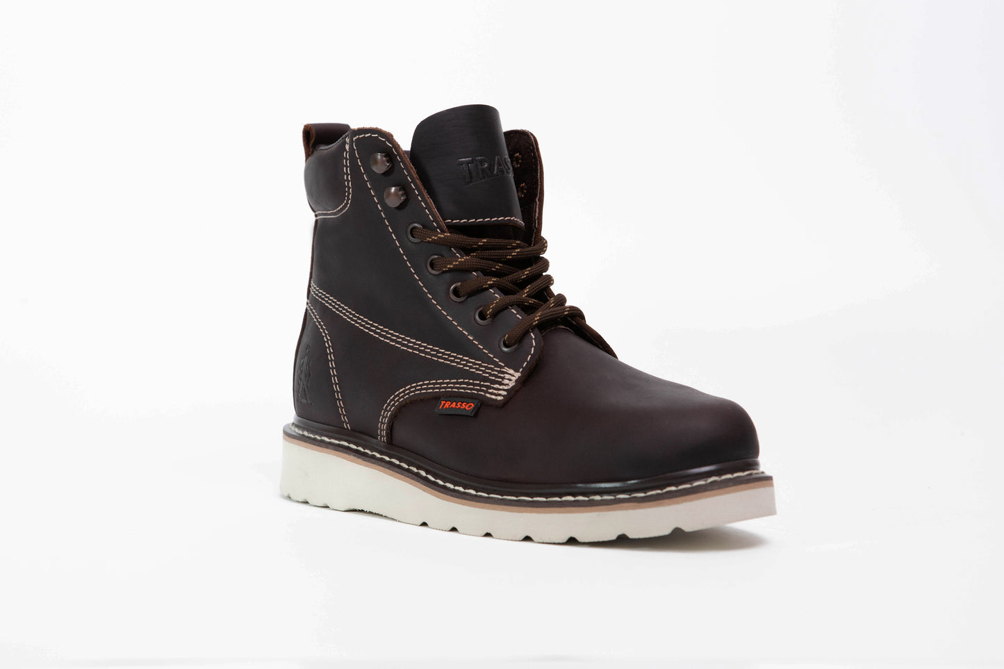 Mod. 501 Bota Industrial para Hombre de 6" color café marrón