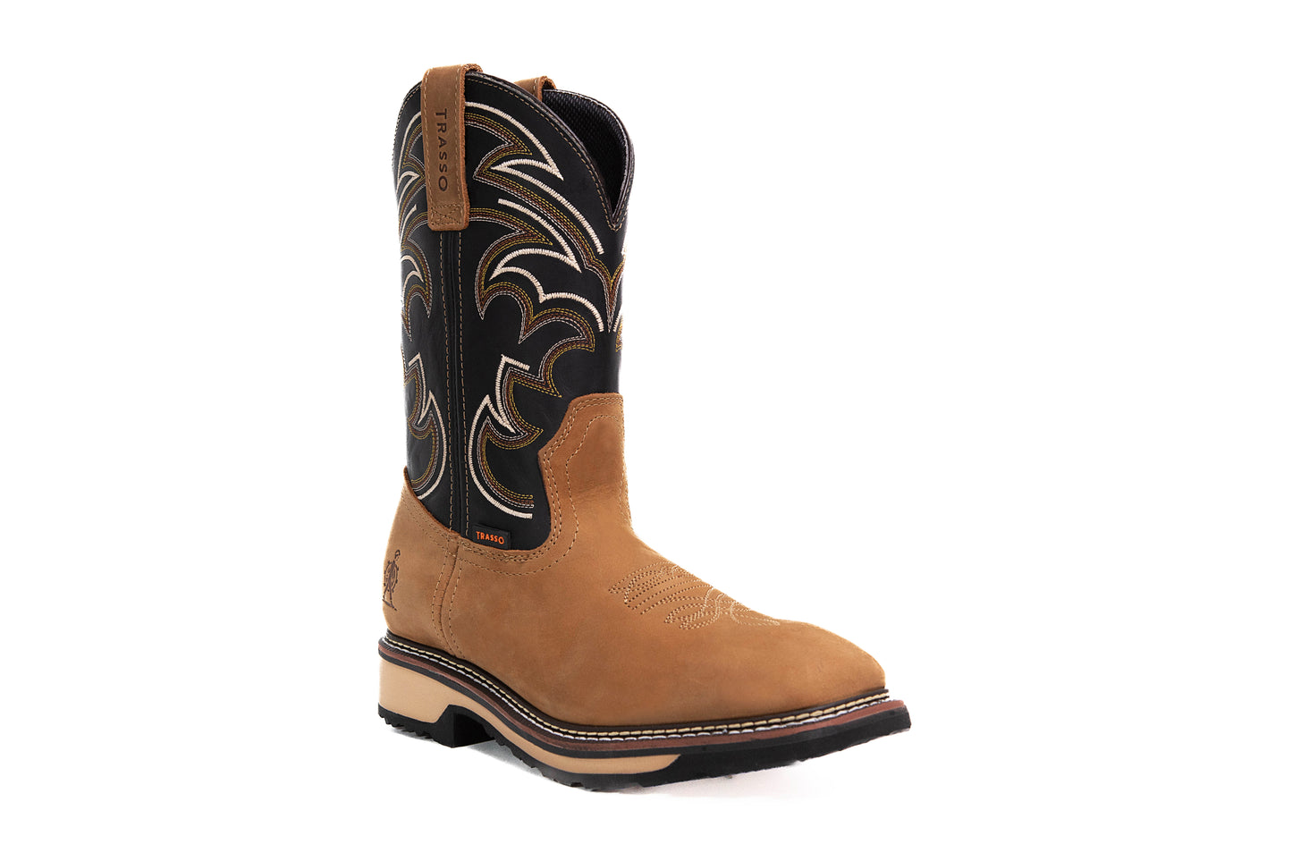 Mod. 680 Bota de Rodeo para Hombre de trabajo de gamuza 10"