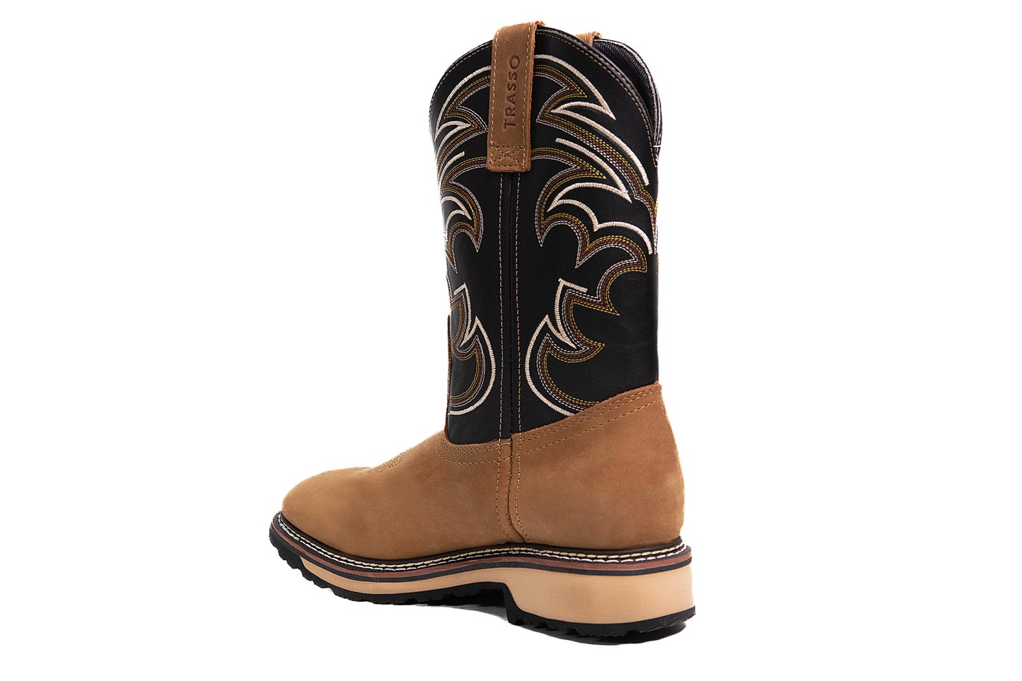 Mod. 680 Bota de Rodeo para Hombre de trabajo de gamuza 10"