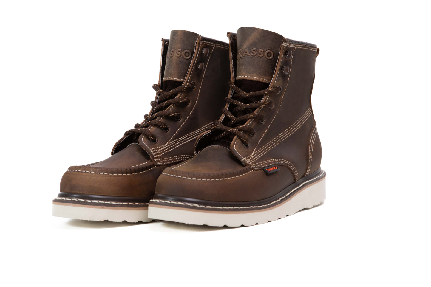 Mod. 553 Bota de Trabajo para Hombre de 6” color café