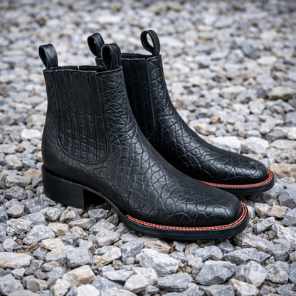 Men's Charro Ankle Boot – Bison Leather | Trasso 1700